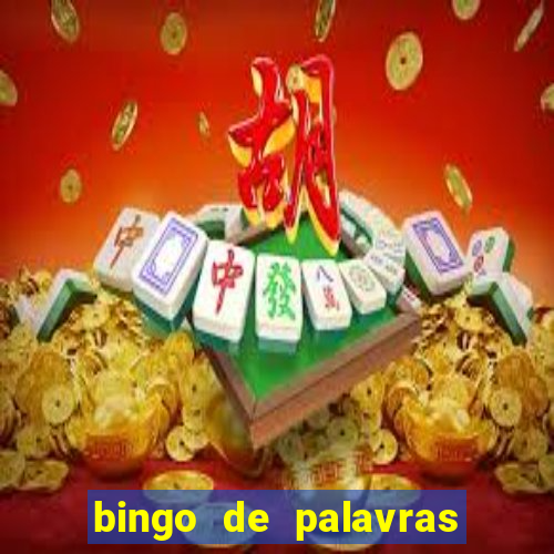 bingo de palavras de natal